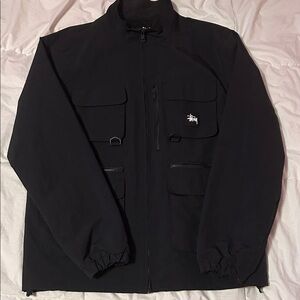 Stussy Men's Classic Black Field Jacket